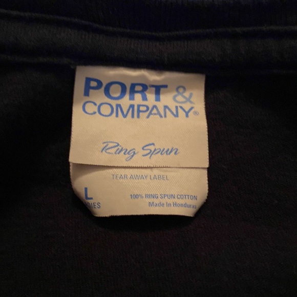 Funny T-Shirt "Somewhere Between Proverbs 31 & Tupac There's Me" Tee Large VGC - Picture 4 of 4